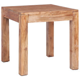 Coffee Table 53x50x50 cm Solid Mahogany Wood 283920