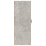 Hanging Cabinet Concrete Grey 69,5x34x90 cm Engineered Wood 812271