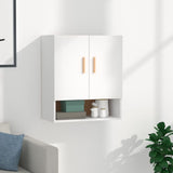 Wall Cabinet White 60x31x70 cm Engineered Wood 812870