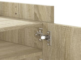 TV Cabinet Sonoma Oak 100x35x40 cm Engineered Wood 848376
