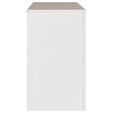 Chest of Drawers with Drawer Drammen White 111 x 43 x 73.5 cm 42003051