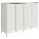 Sideboard White 135x39x103.5 cm Cold-rolled Steel 3307178