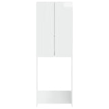 Toilet Cabinet ARNHEM High Gloss White 66 x 25.5 x 190 cm 896699
