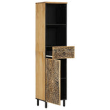 Bathroom Cabinet 38x33x160 cm Solid Wood Mango 358234