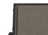 Garden Glider Chair Brown 61x76x87 cm Textilene&Steel 362711