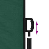 Retractable Side Awning Dark Green 220x600 cm 4004575