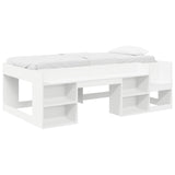 Kids'Bed Frame with Storage White 80 x 200 cm Engineered Wood 3422595