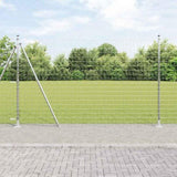 Welded Wire Fence with Concrete Base 10 x 1.5 m 3351057