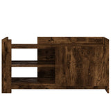 Coffee Table Smoked Oak 100x50x50 cm Engineered Wood 848364