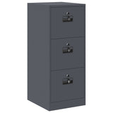 File Cabinet Anthracite 44 x 50 x 106.5 cm Cold-Rolled Steel 891600