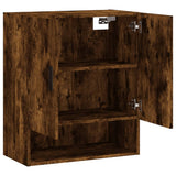 Wall Cabinet Smoked Oak 60x31x70 cm Engineered Wood 829929