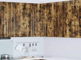 Wall Corner Cabinet LUCCA Smoked Oak 57 x 57 x 100 cm 885170