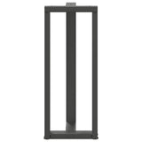 Bar Table Legs T-Shaped 2 pcs Anthracite 40x35x cm Steel 4013086