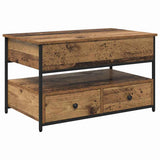 Coffee Table Old Wood 85 x 50 x 50 cm Engineered Wood 883055