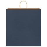 Paper Bags 250 pcs with Handles Blue 45x17x48 cm 4101709