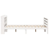 Bed Frame with Headboard without Mattress White 160x200 cm 3306650