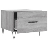 Coffee Tables 2 pcs Grey Sonoma 50x50x40 cm Engineered Wood 829393