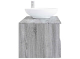 Bathroom Furniture Set 2 pcs Grey Sonoma Engineered Wood 3404090