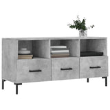 TV Cabinet Concrete Grey 102x36x50 cm Engineered Wood 829040