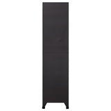 Locker Cabinet Anthracite 90x40x180 cm Steel 339831