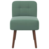 Slipper Chair Sea Green Velvet 42050523