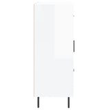 Sideboard High Gloss White 69.5x34x90 cm Engineered Wood 830278