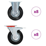16 pcs Casters 125 mm 278048