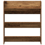 Shoe Cabinet 2 pcs Old wood 84 x 18 x 90 cm Engineered Wood 875028