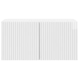 Wall-Mounted TV Cabinet High Gloss White 59.5 x 31 x 30 cm 898539