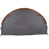 Tunnel Tent 6-Person Grey and Orange 890 x 470 x 220 cm 42004046