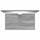 Bathroom Furniture Set Grey Sonoma Engineered Wood 815529
