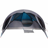 Family Tent Cabin 6-Person Blue Waterproof 94638