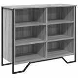 Sideboard Grey Sonoma 91x35.5x74.5 cm Engineered Wood 848552