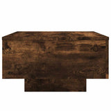 Coffee Table Smoked Oak 55x55x31 cm Engineered Wood 836571