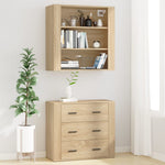 Highboard Sonoma Oak Engineered Wood 3185394