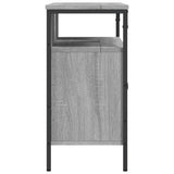 Bathroom Sink Cabinet Grey Sonoma 80x30x60 cm Engineered Wood 842444