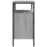 Bathroom Sink Cabinet Grey Sonoma 80x30x60 cm Engineered Wood 842444