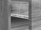 Coffee Table Grey Sonoma 49 x 50 x 37 cm Engineered Wood 895891