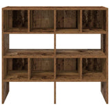Shoe Racks 2 pcs Stackable Old Wood 89.5x30x40 cm 858854
