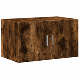 Wall Cabinet Smoked Oak 70x42.5x40 cm Engineered Wood 846121