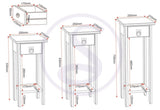 ZNTS Corona Plant Stands 300-320-003