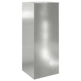 Parcel Drop Box Silver 47.5 x 38 x 59 cm Galvanised Steel 874938