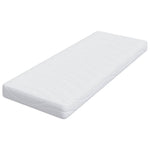 Mattress White 80 x 200 cm Gel Memory Foam 4106312