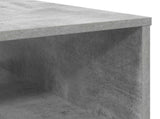 Coffee Table Concrete Grey 95 x 55 x 31 cm Engineered Wood 8000183