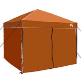 Canopy Tent Manual Orange 243 x 243 x 251 cm Fabric 42007382