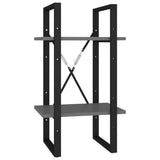 5-Tier Book Cabinet Grey 40x30x175 cm Engineered Wood 3081970