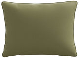 4-Piece Back Cushions PUTTEN 4 pcs 100% Polyester Olive Green 945108