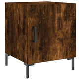Bedside Cabinets 2 pcs Smoked Oak 40x40x50 cm Engineered Wood 827575