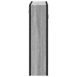 Bathroom Mirror Cabinet Grey Sonoma 60x16x60 cm Engineered Wood 842429