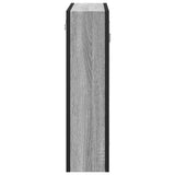 Bathroom Mirror Cabinet Grey Sonoma 60x16x60 cm Engineered Wood 842429